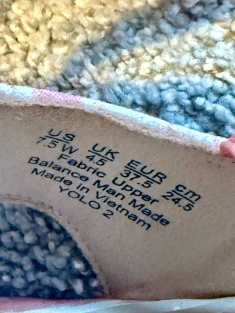 Life Stride Pink Patterned Slingback Wedge Sandals - Women, Size 7.5 W